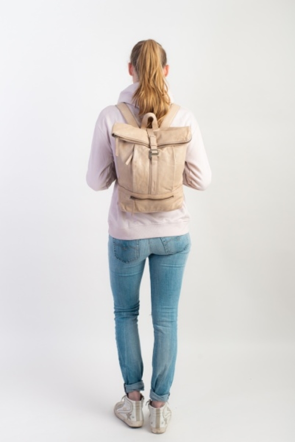 ROLLTOP BACKPACK STONE
